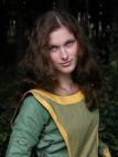 Fühmittelalter Kleid mit Oberteil
