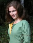 Fühmittelalter Kleid mit Oberteil