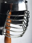 MEDIEVAL BASCINET HELM HELMET ARMOR WITH BARGRILL