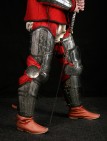 MEDIEVAL SPLINTED LEGS GREAVES KNEE COPS ETCHING
