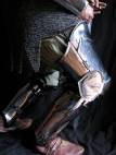 EXCLUSIVE LEG LEGS GREAVES ARMOR SET