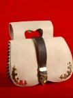 MITTELALTERLICHE LEDERTASCHE 