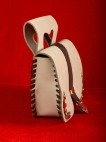 MITTELALTERLICHE LEDERTASCHE 