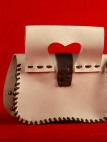 MITTELALTERLICHE LEDERTASCHE 