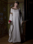 Medieval fantasy dress linen tunic