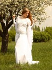 Mittelalterliches Hochzeitskleid 