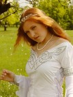 Mittelalterliches Hochzeitskleid 