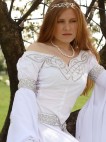 Mittelalterliches Hochzeitskleid 
