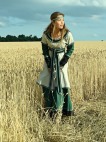 MITTELALTERKLEID MIT OBERKLEID