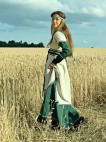 MITTELALTERKLEID MIT OBERKLEID