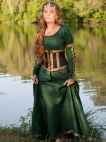 Mittelalter Kleid „Prinzessin des Waldes“ mit Korsett