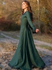  MITTELALTER KLEIDUNG FÜR FRAU 'DIE HERBSTSTIMMUNG'