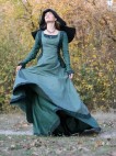  MITTELALTER KLEIDUNG FÜR FRAU 'DIE HERBSTSTIMMUNG'