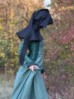  MITTELALTER KLEIDUNG FÜR FRAU 'DIE HERBSTSTIMMUNG'