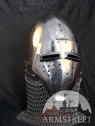 Mittelalter Beckenhaube Bacinet
