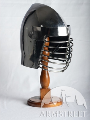 Mittelalter Beckenhaube Mit Gesichtschutz