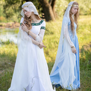 Brautkleid mit Seidenärmeln „Seerosen“