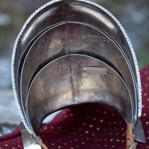 Cabasset Helm mit Halsberge „Der Hellebardier“