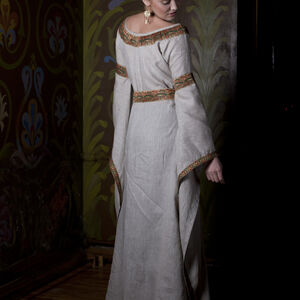 Mittelalter Kleid aus Leinen Anna von Kiew