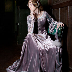 Mittelalter Kleid Rowena, Hochzeitskleid