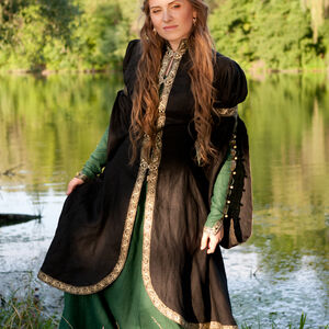 Mittelalter Kleid mit Oberkleid Prinzessin des Waldes