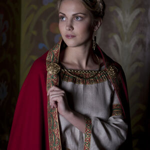 Mittelalter Umhang aus Wolle Anna von Kiew