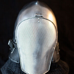 WMA Bascinet-Helm für Fechtsport 