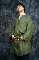 Frühmittelalter Grüne Tunika - Ix-x. Jhd.