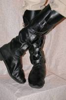Handgefertigte Lange Fantasie-lederstiefel