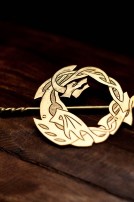 Keltische Schliesse "Drache"