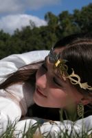 Larp Mittelalter Schmuck: Messingkrone 3