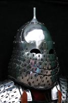 Mittelalter Asiatischer Lamellenhelm