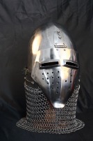 Mittelalter Beckenhaube Bacinet