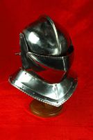 Mittelalter Exklusiver Armet Kampfhelm