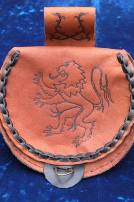 Mittelalter Gürteltasche "Löwe"
