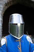 Mittelalter Klassischer Topfhelm