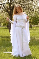 Mittelalter Kleid Für Hochzeit "Isolde"