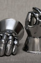 Mittelalter Panzerhandschuhe Sanduhren