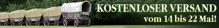 Kostenloser Versand vom 14. bis 22 Mai!
