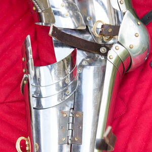 Armschutz aus rostfreiem Stahl „Der Kavalier”