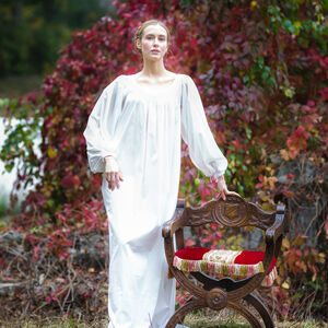 Baumwollhemd „Stadtfrau“ Unterkleid mit weiten Ärmeln