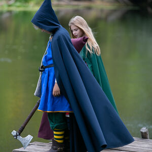 Cotton cloak with hood for kids “First Adventure” Children's Cloak