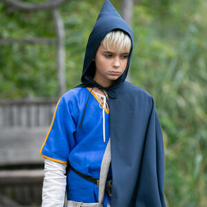 Cotton cloak with hood for kids “First Adventure” Children's Cloak