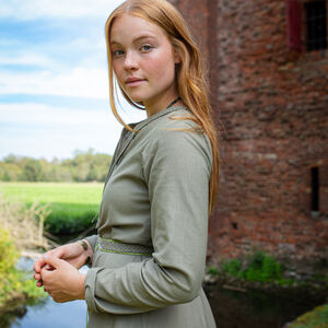 Unterhemd aus Leinenmischung mit geflochtenen Akzenten