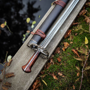 Dekoratives Katzbalger-Kurzschwert mit Scheide „Söldner“