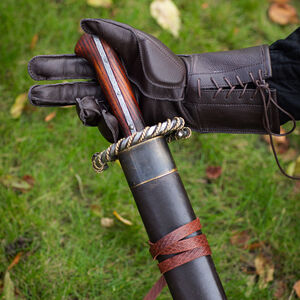 Dekoratives Katzbalger-Kurzschwert mit Scheide „Söldner“