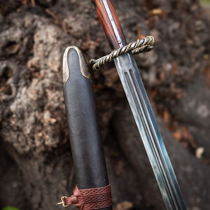 Dekoratives Katzbalger-Kurzschwert mit Scheide „Söldner“