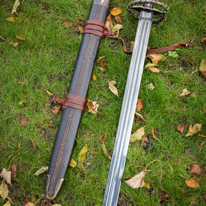 Dekoratives Katzbalger-Kurzschwert mit Scheide „Söldner“