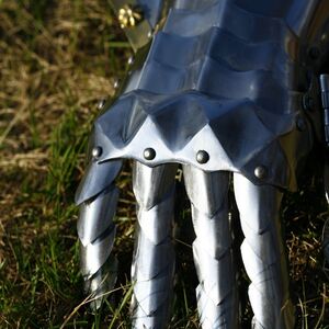 Exklusive Mittelalter Panzerhandschuhe