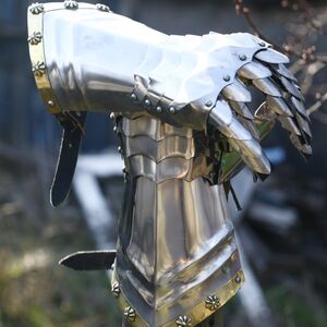 Exklusive Mittelalter Panzerhandschuhe